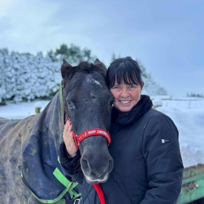 Coleen Nolan on her farm , , http://www.facebook.com/photo/?fbid=532697316269422&set=pcb.532697339602753