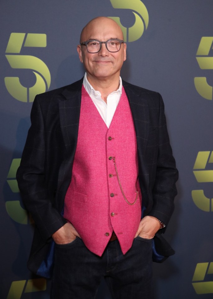 Gregg Wallace at the Channel 5 2020 Upfront photocall.