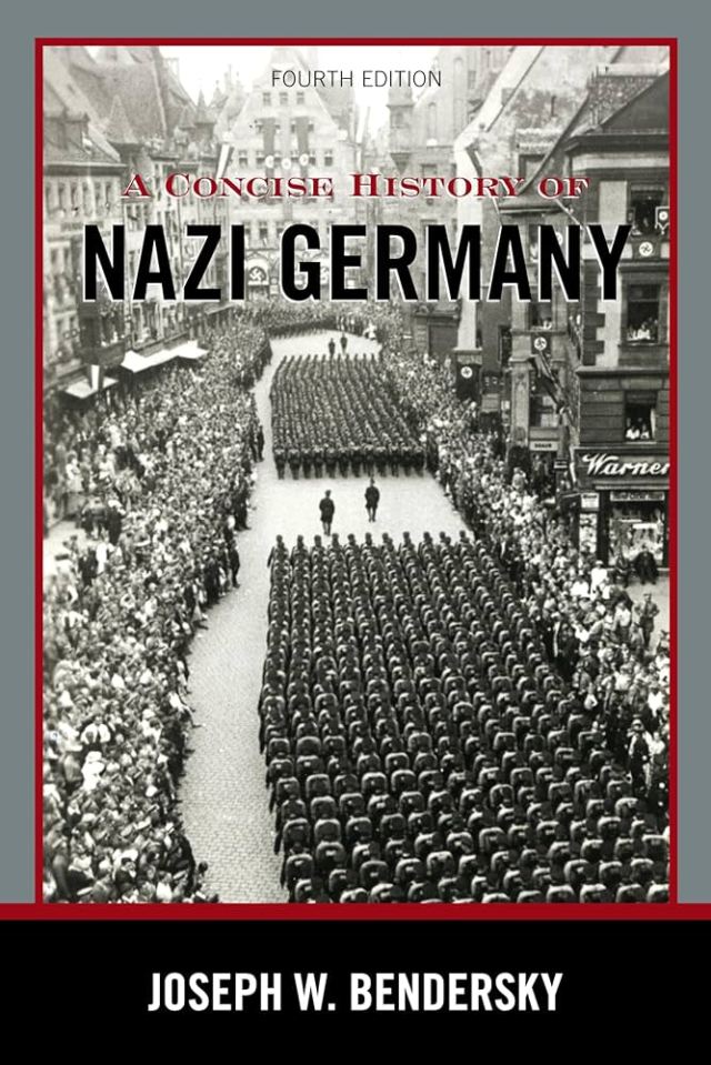 Book cover: A Concise History of Nazi Germany, fourth edition.