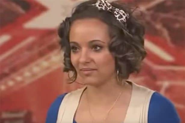 Jade Thirlwall at an X Factor audition.
