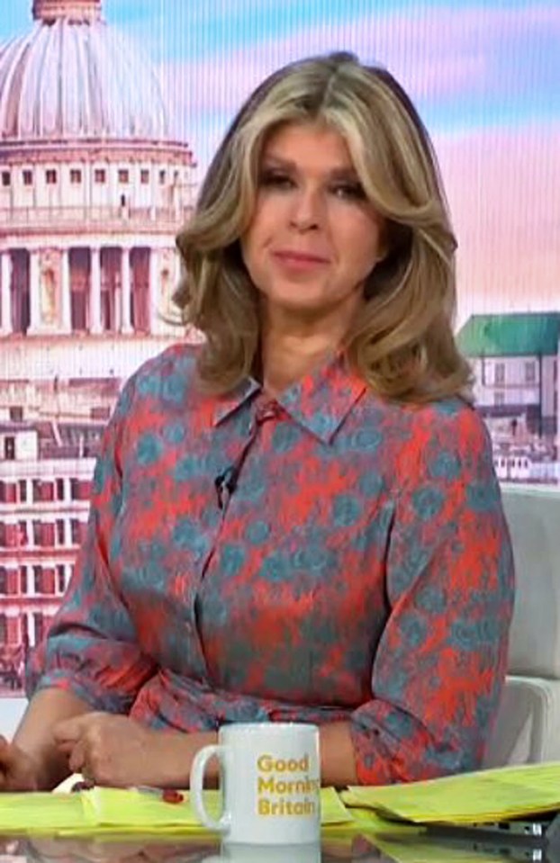 Kate Garraway on Good Morning Britain.