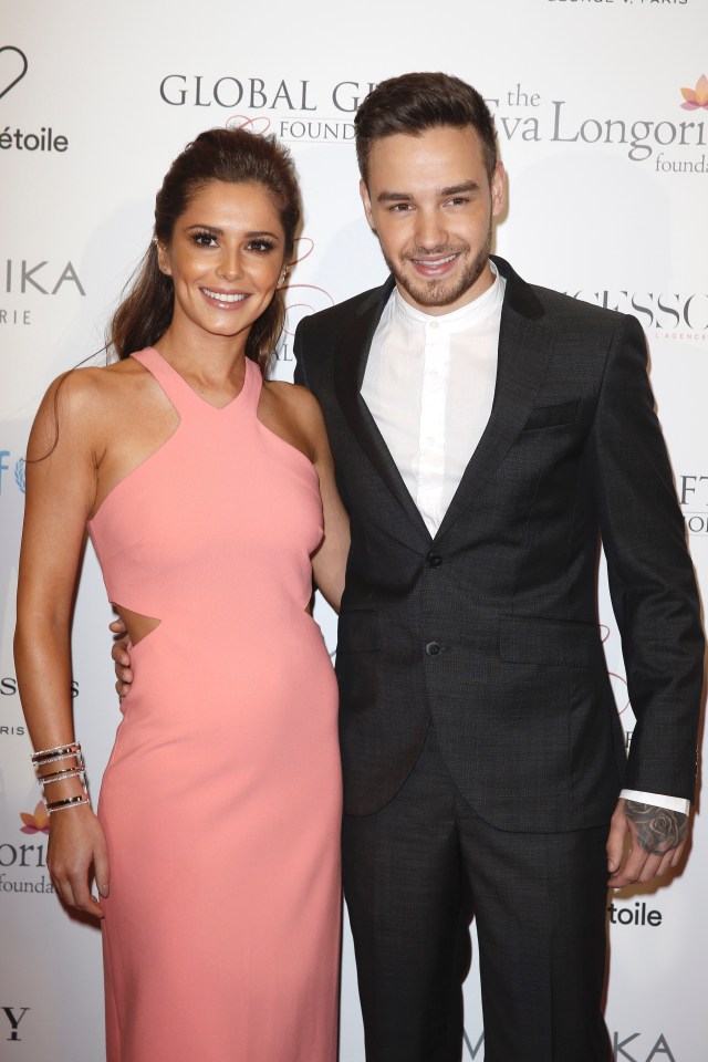 Cheryl Cole and Liam Payne at the Global Gift Gala.