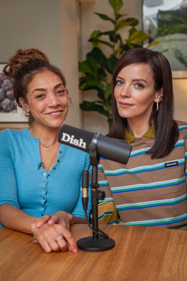 Lily Allen on the Dish podcast.
