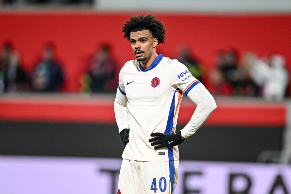 Renato Veiga of Chelsea FC during a UEFA Europa Conference League match.
