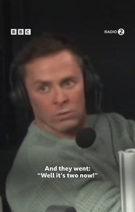 Scott Mills recounts almost being fired from BBC Radio.