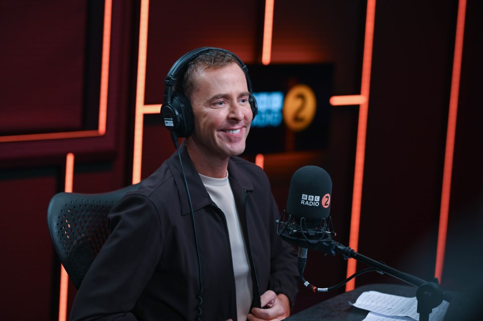 Scott Mills at the BBC Radio 2 Breakfast show.