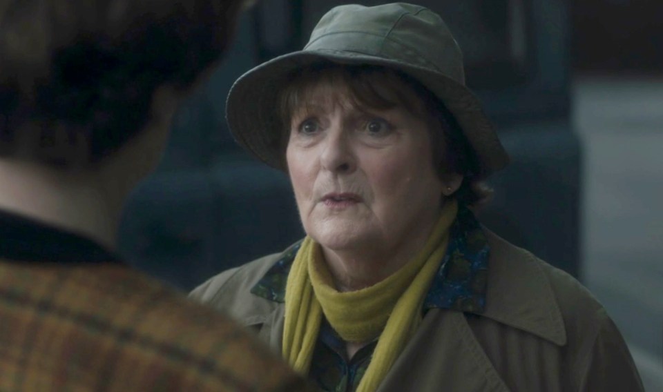 Brenda Blethyn in the final episode of Vera.