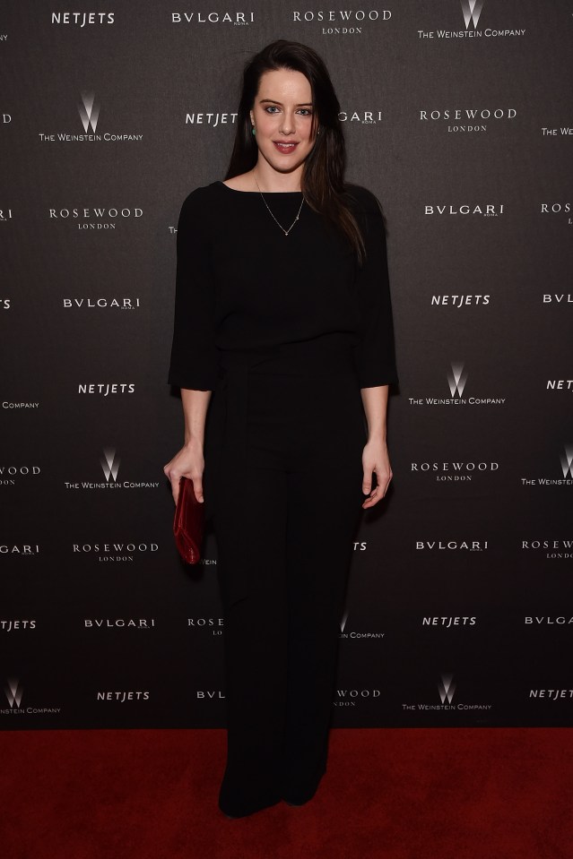 Michelle Ryan at a BAFTA after-party.