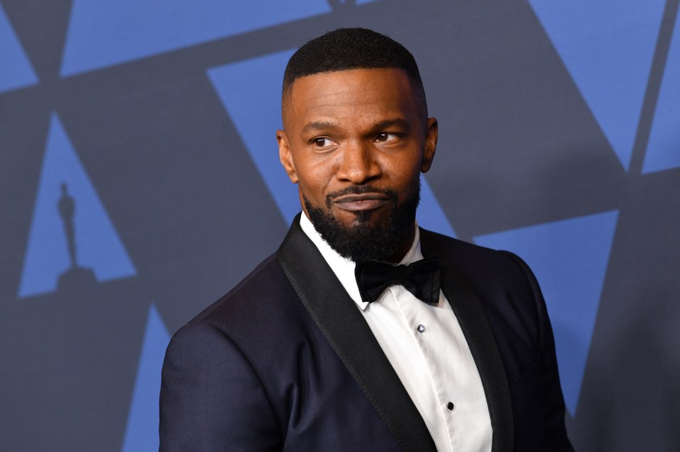 Jamie Foxx at an awards show.