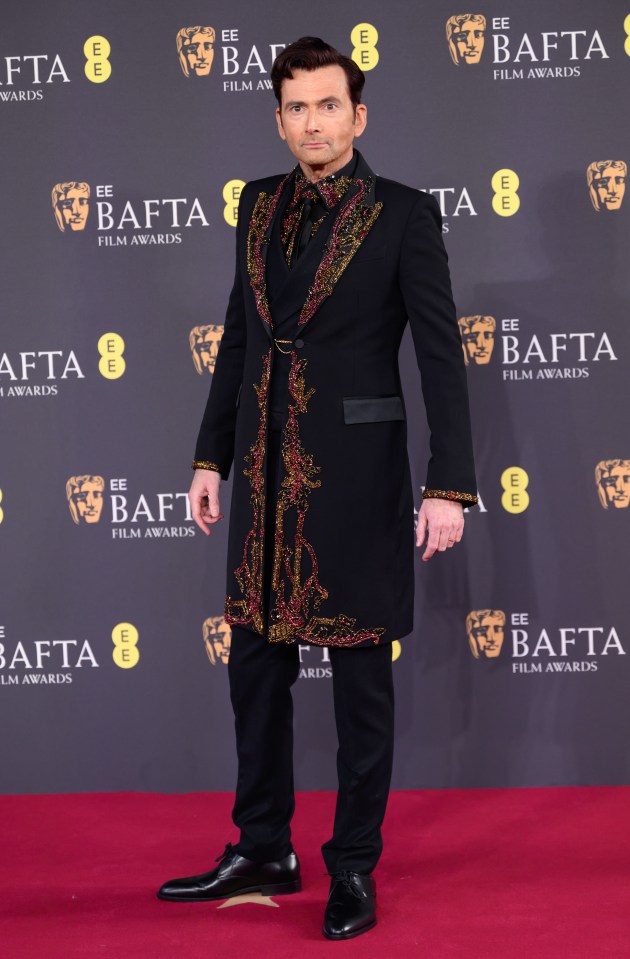 David Tennant at the EE BAFTA Film Awards.