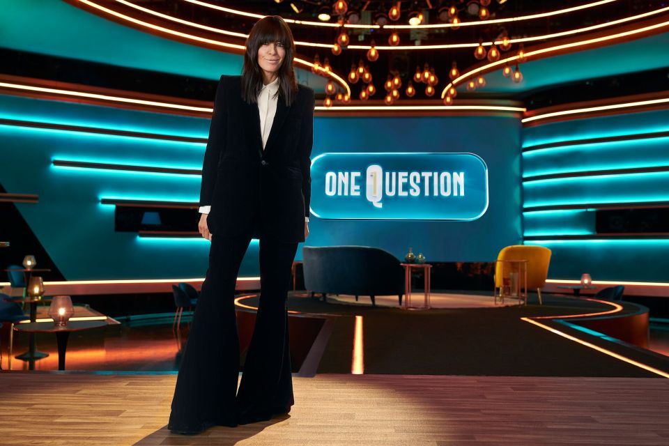 One Question. Claudia Winkleman