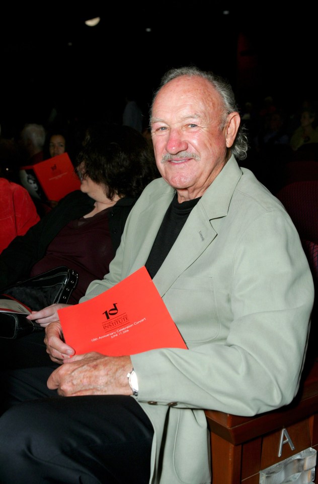 Gene Hackman at the Henry Mancini Institute's 10th Anniversary Gala.