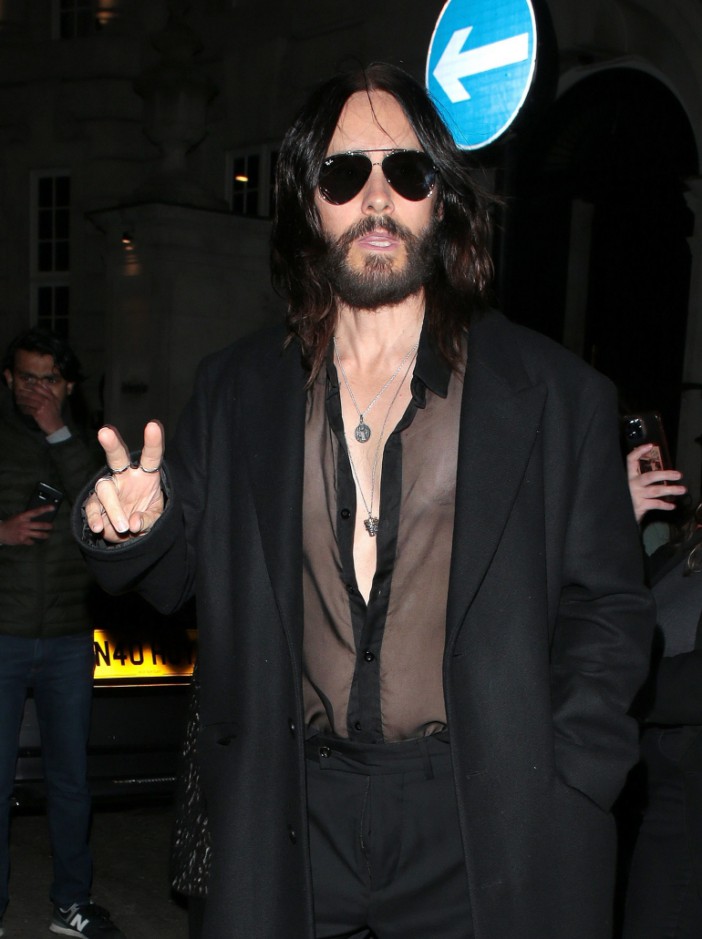 A-list celebrities and rising stars gathered for the exclusive Netflix BAFTA After-Party in London. Pictured: jared leto Ref: BLU_S8174680 160225 NON-EXCLUSIVE Picture by: RV/JP/TM / SplashNews.com Splash News and Pictures USA: 310-525-5808 UK: 020 8126 1009 eamteam@shutterstock.com World Rights