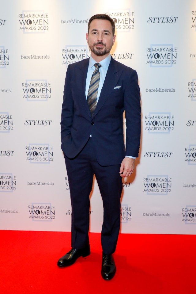 Martin Compston at the Stylist Remarkable Women Awards.
