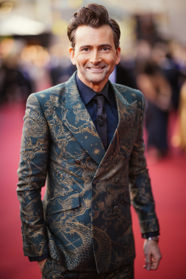 David Tennant at the EE BAFTA Film Awards 2024.