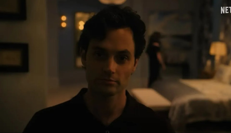 Penn Badgley in You season 5.