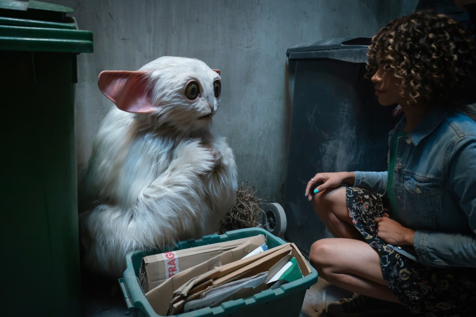 Rose and The Meep from Doctor Who.