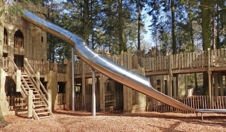 The Lost Castle Adventure Playground at Lowther Castle