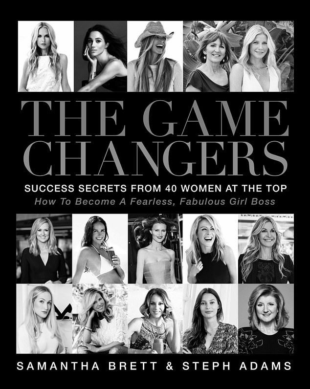 Collage of forty women featured in the book *The Game Changers*.