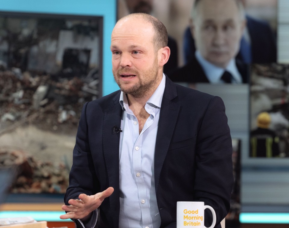 Jerome Starkey on the Good Morning Britain TV show.