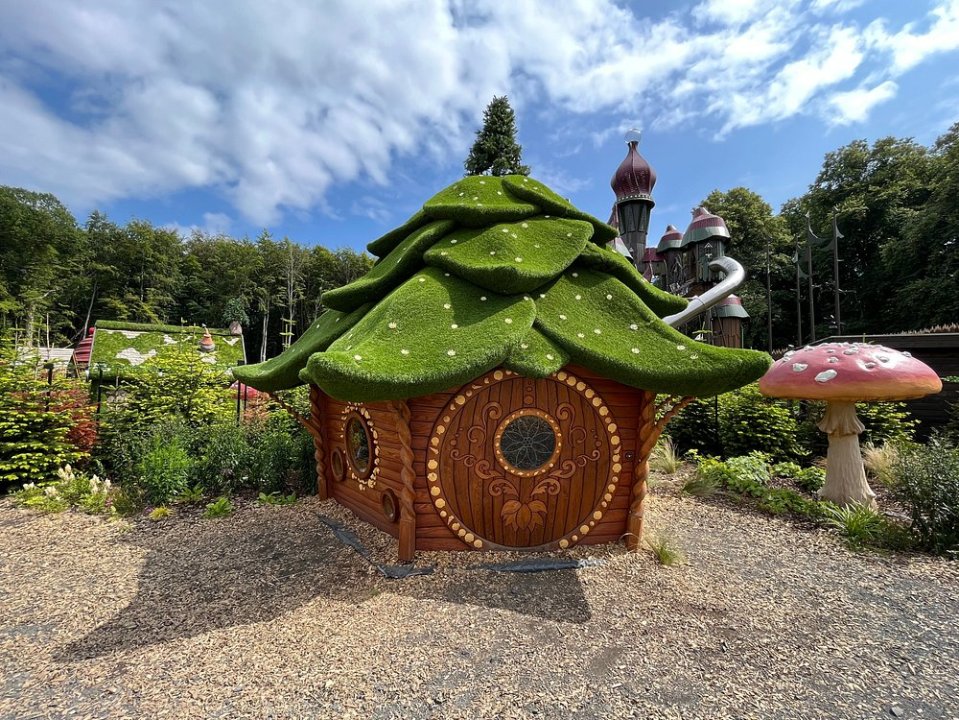 Lilidorei house at The Alnwick Garden.