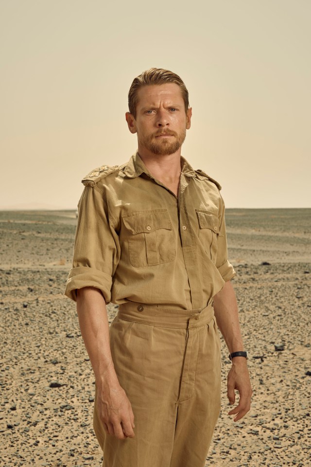 Jack O'Connell as Paddy Mayne in the BBC war drama *SAS: Rogue Heroes*.