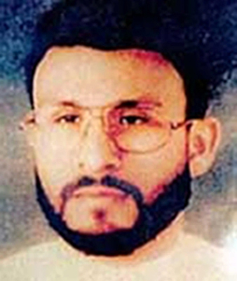 Photo of Abu Zubaydah, al-Qaeda terrorist.