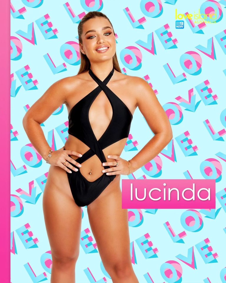 Lucinda Strafford, Love Island Australia contestant.
