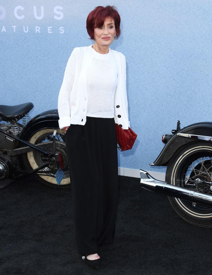 Sharon Osbourne at the Los Angeles premiere of "The Bikeriders."
