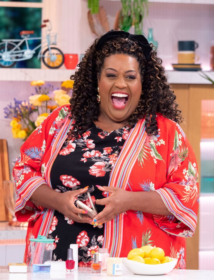 Alison Hammond at the British Takeaway Awards.