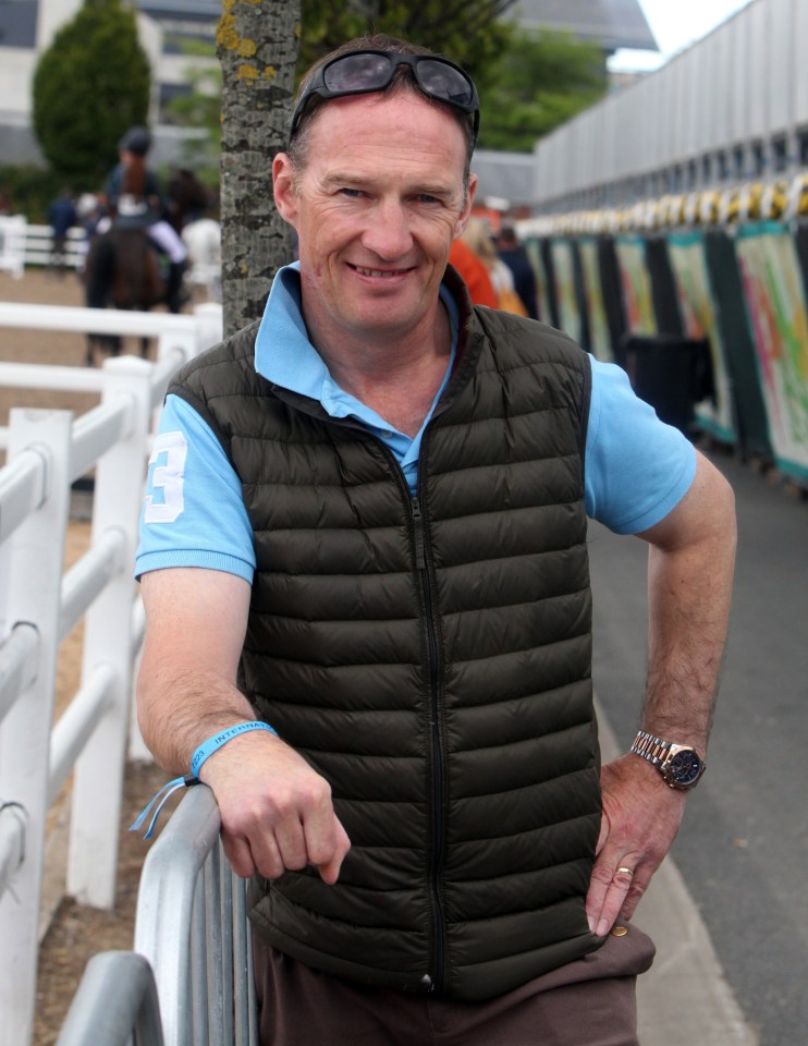 Former jockey turned show jumper Paul Carberry at the RDS Dublin Horse Show.