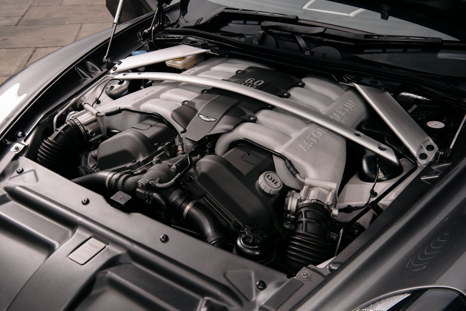 Aston Martin Rapide Jet 2+2 engine.