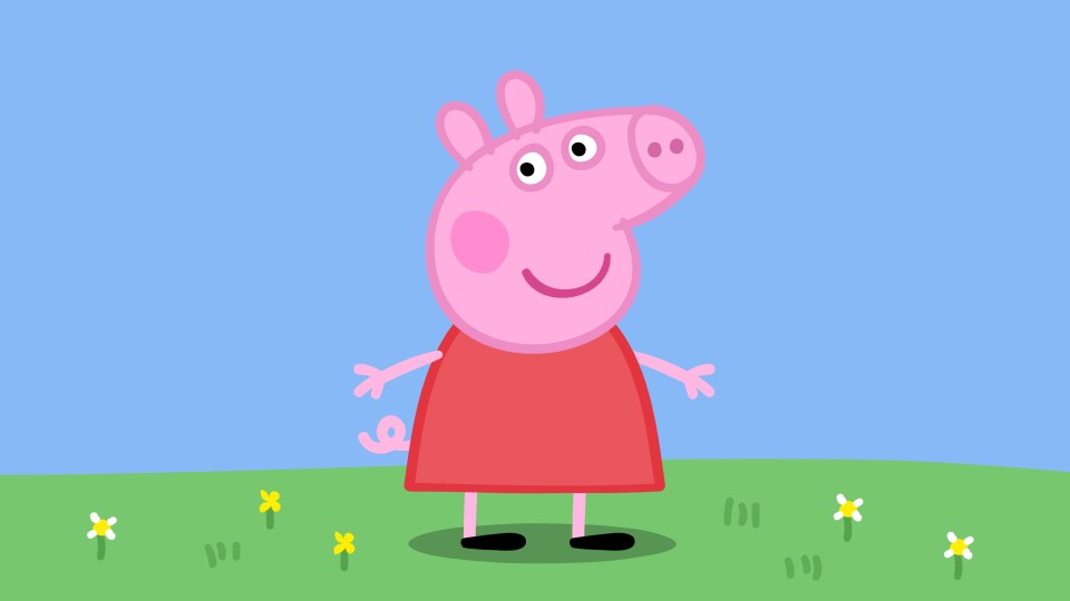 Illustration of Peppa Pig.
