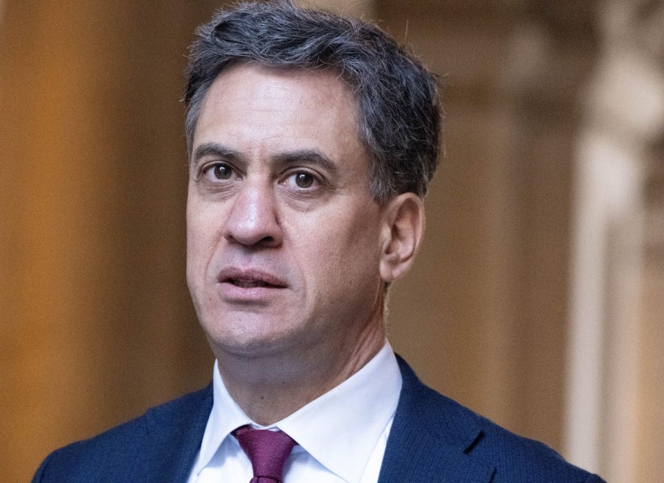 Headshot of Ed Miliband, Energy Secretary.