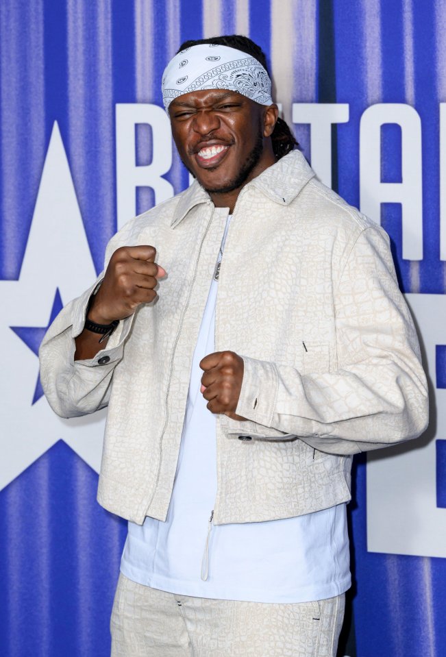 KSI at the Britain's Got Talent series launch.