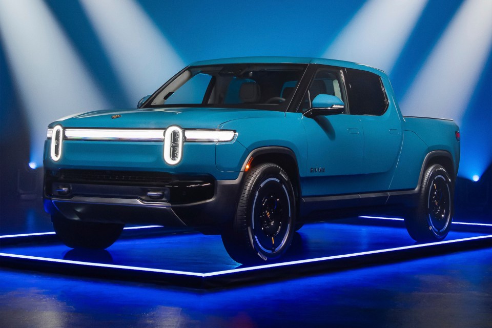 2025 Rivian R1T electric truck.
