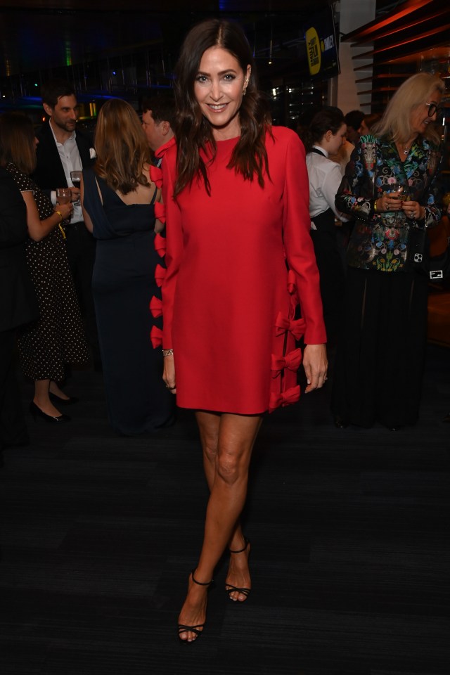 Lisa Snowdon at the Smiley Charity Film Awards.