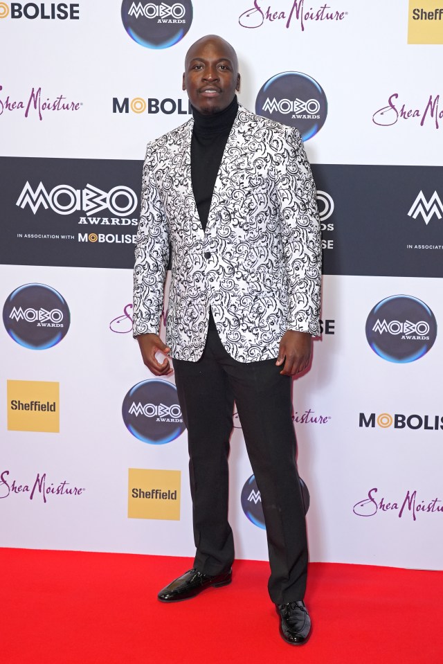 Eddie Kadi at the MOBO Awards.