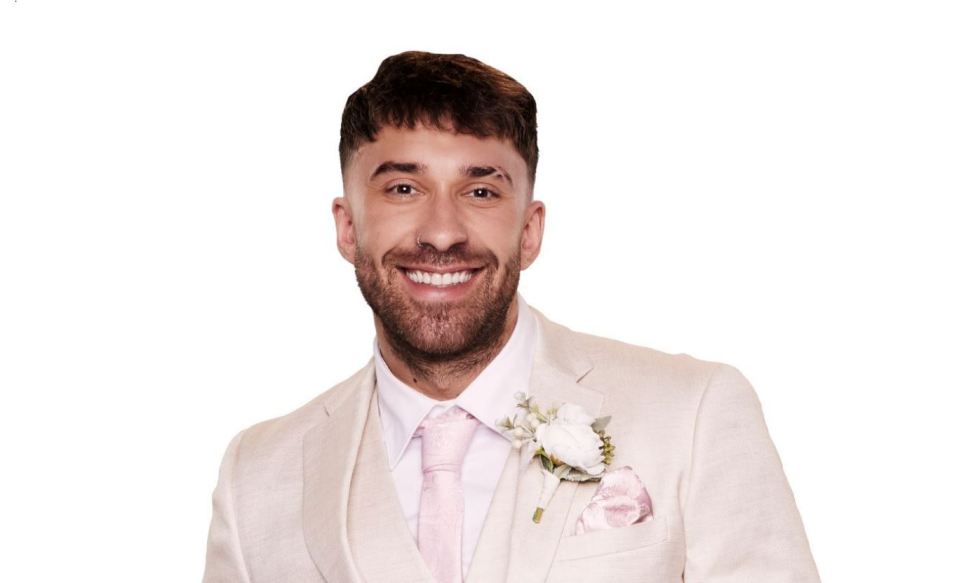 Billy Belcher, a plasterer, in a light beige suit.