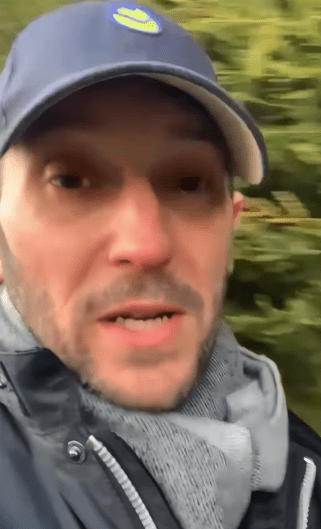 Close-up of a man speaking.
