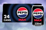 24-pack of 330ml Pepsi Max cans.