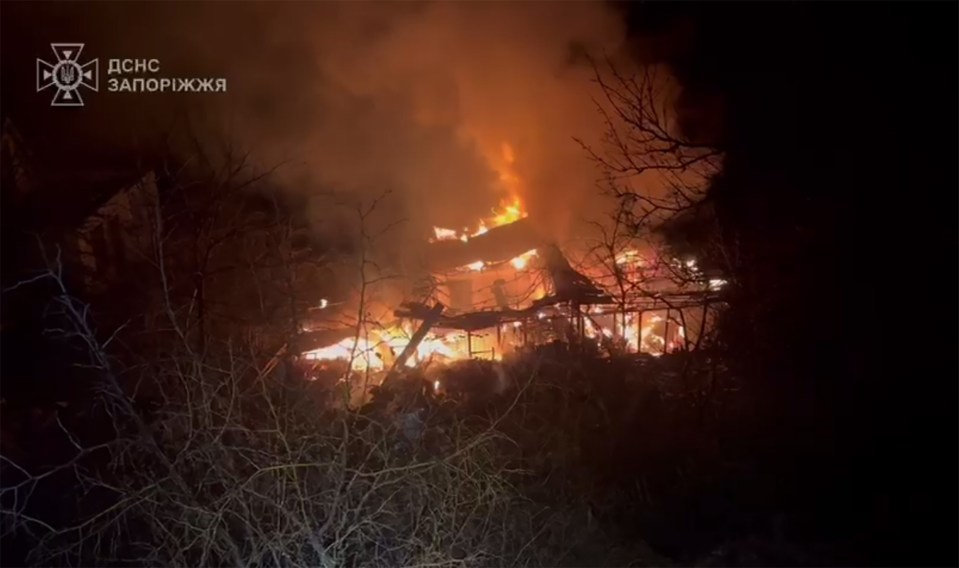 Ukraine suffered horrific strikes in Zaporizhzhia, with a father, mother and daughter, 14, killed and 12 more wounded in Russian attacks