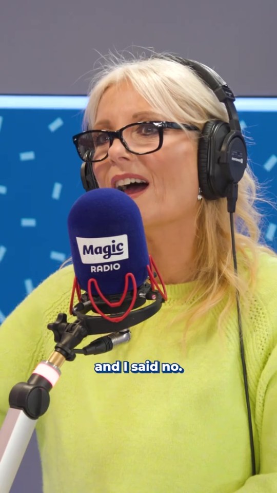 Gaby Roslin on Magic Radio.