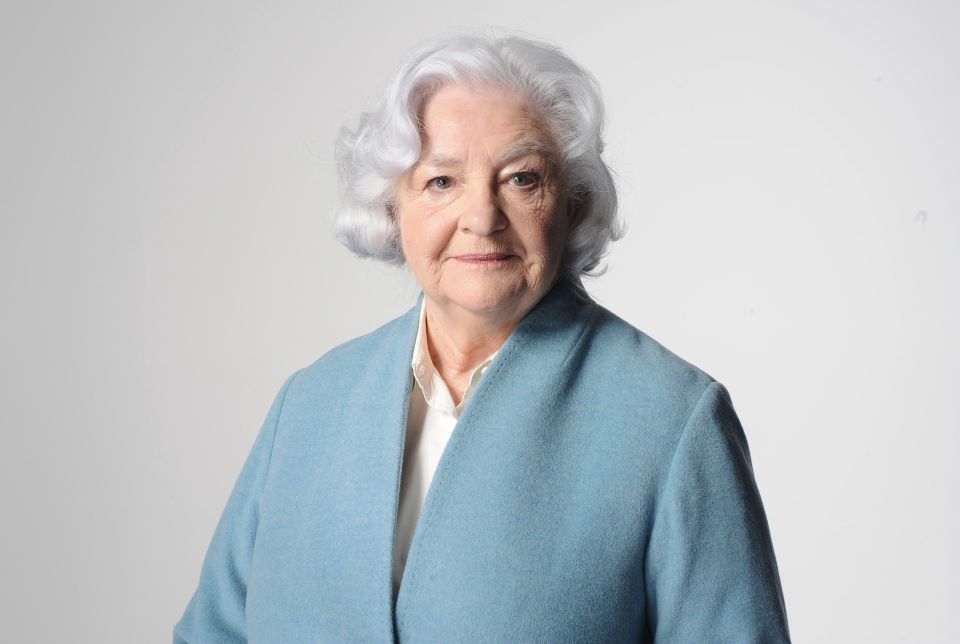 Portrait of Patricia Greene, actress in The Archers.