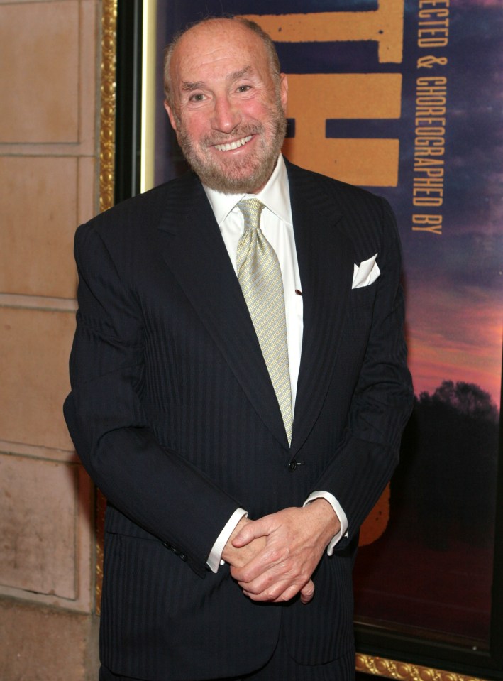 Raoul Felder at the opening night of "The Times They Are A-Changin'" on Broadway.