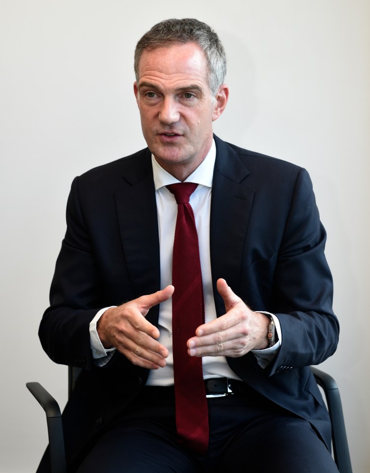Portrait of Peter Kyle, Science and Tech Secretary, speaking.