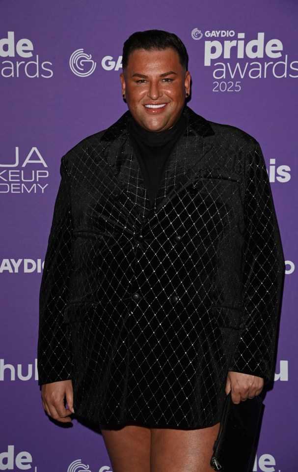 David Potts at the Gaydio Pride Awards.