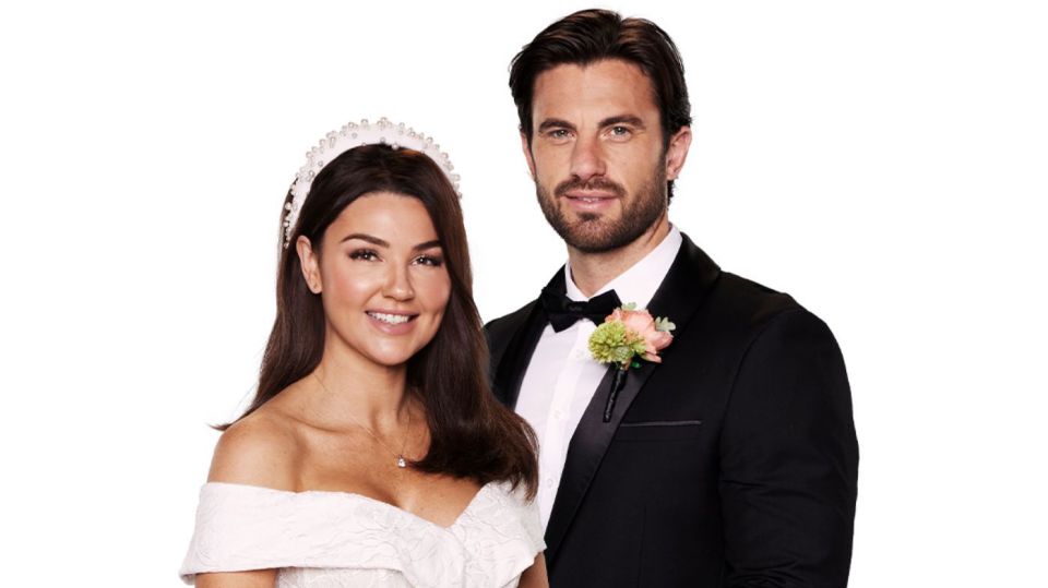 Eliot and Lauren from Married at First Sight Australia.