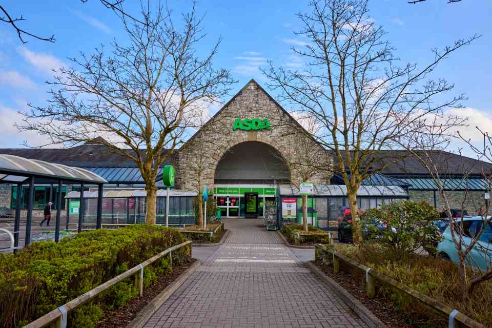 ASDA supermarket in Kendal, Cumbria.