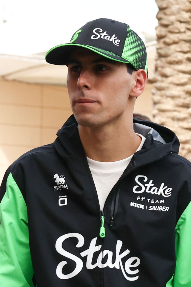 Gabriel Bortoleto of Kick Sauber during Formula 1 pre-season testing.